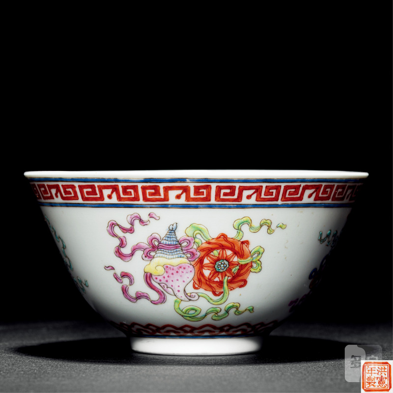 粉彩八宝碗 - 图1